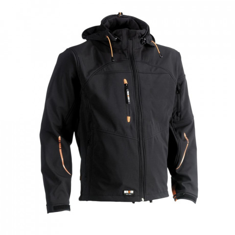Veste softshell a capuche poseidon herock - Couleur et taille au choix