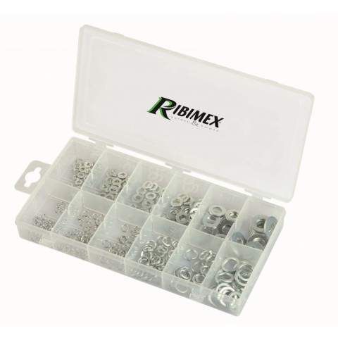 Lot de 350 rondelles en coffret - RIBIMEX - PRGOU350RDPF