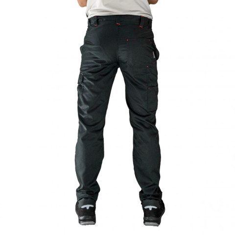 Pantalon de travail léger et résistant pour homme noir - Taille au choix