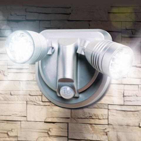 Projecteur led intérieur - extérieur orientable avec détecteur de mouvement
