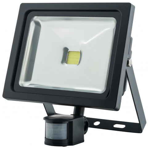 Projecteur plat avec détecteur de mouvements  30w
