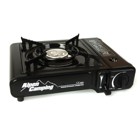 Réchaud gaz piezo alpentech 2200w piezo camping chantier terrasse