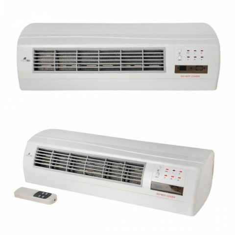 Rideau d'air froid ou chaud 1000 / 2000 w       blanc