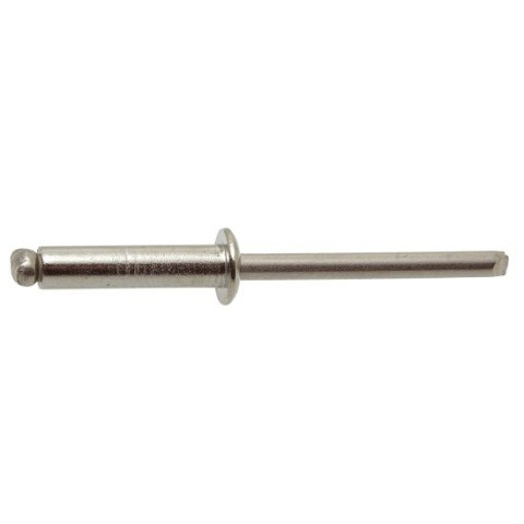 Rivet aveugle tête plate inox A2 - Ø 4 x 18 mm - Boite de 500 - ACTON - 627204X18