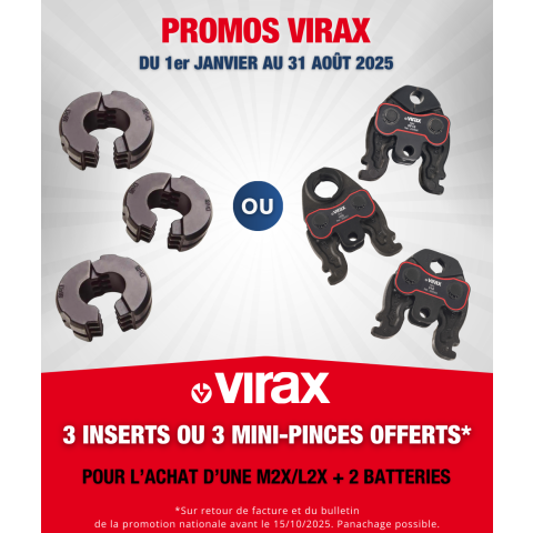Sertisseuse M2X - 2 batteries - avec pince mère - 253551