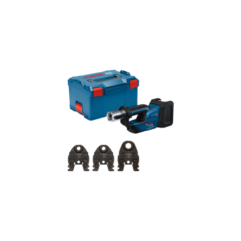 Sertisseuse sans fil GPT 18V-19 Professional + 3 Mâchoires type TH16/20/26 + L-BOXX 238 - BOSCH - 06019M2004