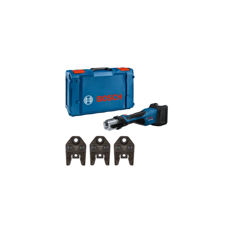Sertisseuse sans fil GPT 18V-32 Professional + 3 Mâchoires type TH16/20/26 + XL-BOXX - BOSCH - 06019M2104