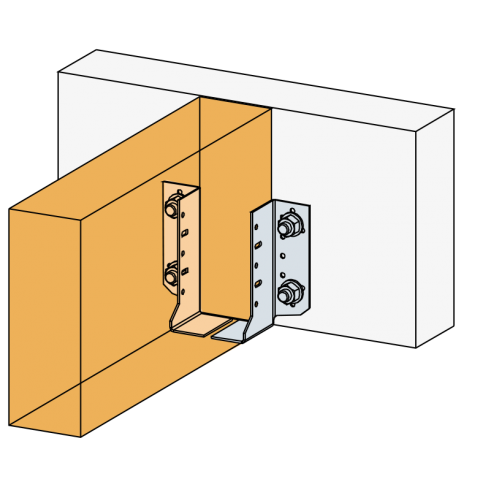 Connecteurs ajustables SJHL80 Simpson (carton de 50)