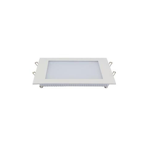 Dalle led extra plate carré blanc 18w (eq. 144w) 4200k dim 225x225mm