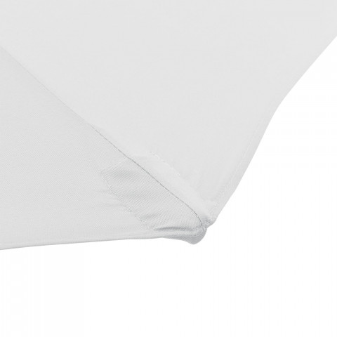 Parasol de jardin solide résistant au rayonnement uv imperméable polyester acier 300 cm - Couleur au choix