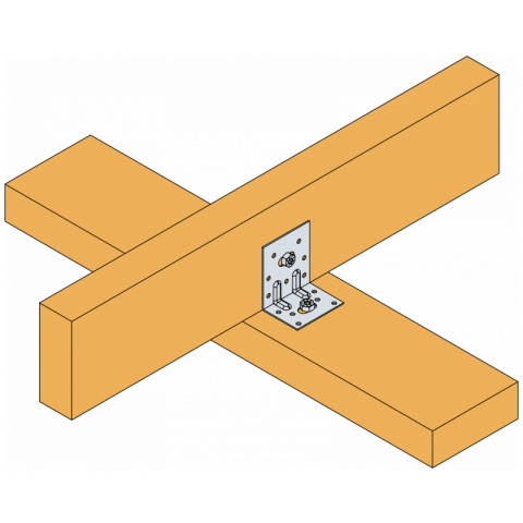 Vis connecteurs acier sur bois dimensions au choix