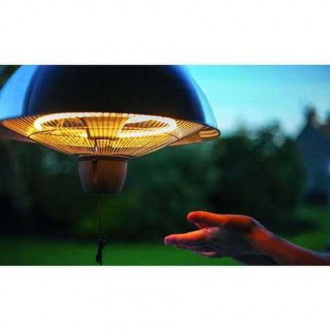Sunred chauffage suspendu 1500 w halogène gris ce11g