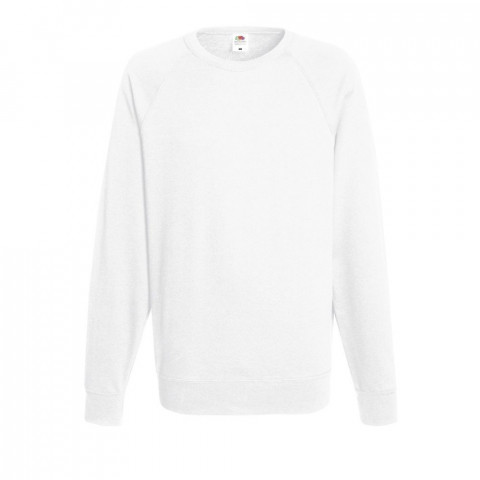 Sweat-shirt léger manches raglan fruit of the loom lightweight - Coloris et taille au choix