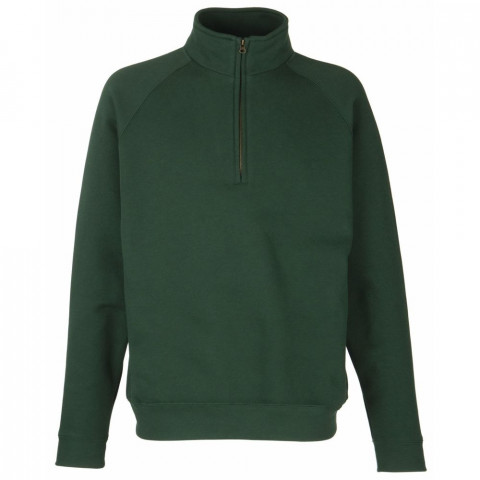 Sweat-shirt col zippé fruit of the loom classic - Coloris et taille au choix