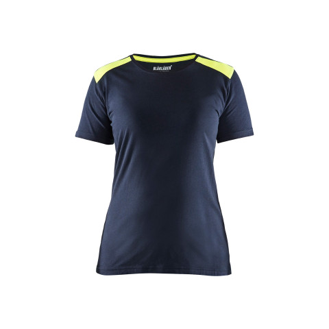 T-shirt bicolore femme 34791042 - Couleur au choix
