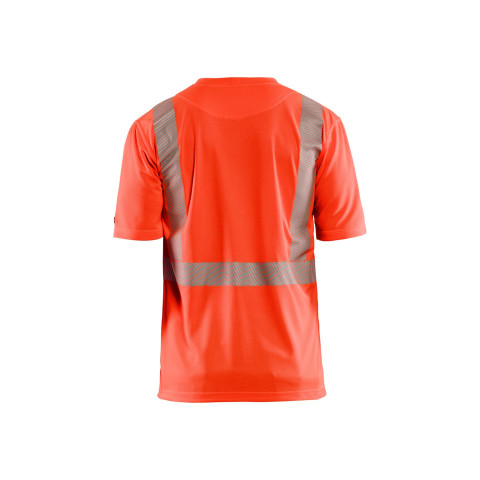 T-shirt col V haute-visibilité anti-UV 33861013 - Couleur au choix