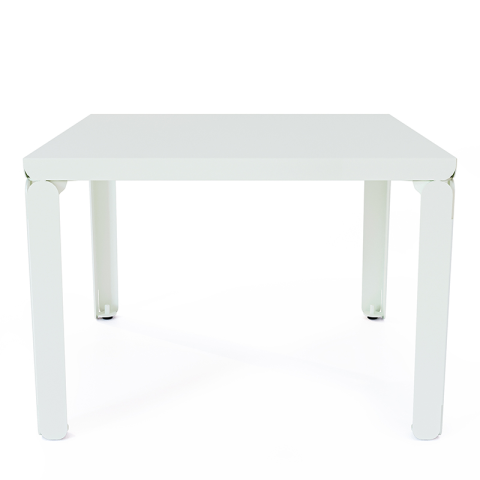 Table basse carrée DECO-GEM, Cristal. A monter soi-même. L.60 x P.60 x H.42.2 cm