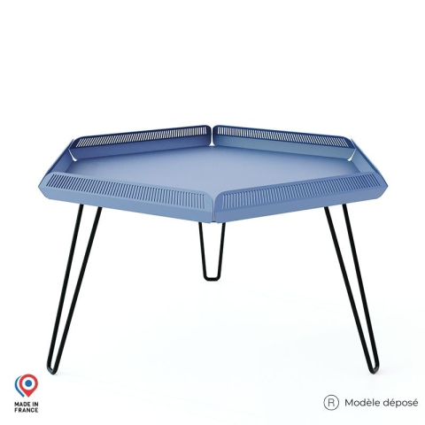 Tables basses de jardin en Acier - Céleste