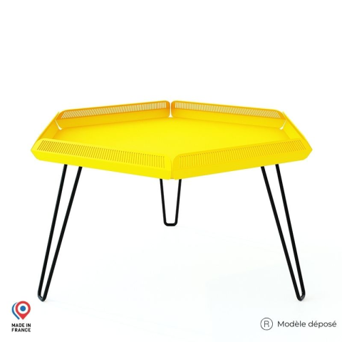 Tables basses de jardin en Acier - Céleste