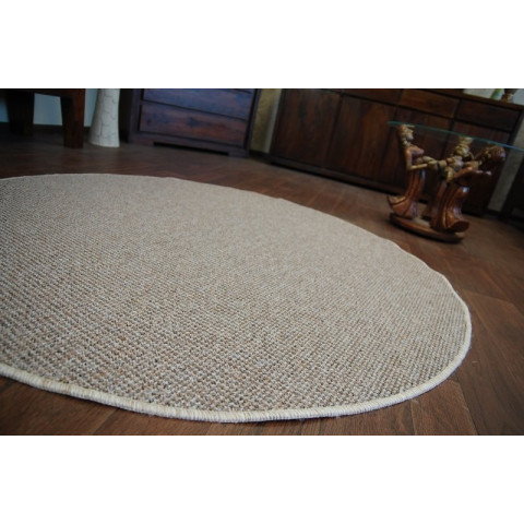 Tapis cercle rhapsody 91 beige  cercle - Dimension au choix