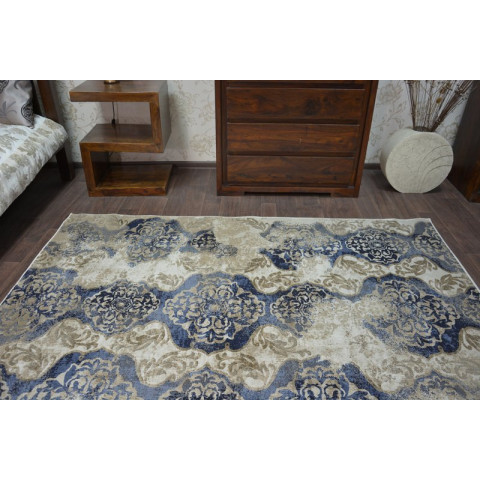 Tapis drop jasmine 032 brouillard/fumée - Dimension au choix