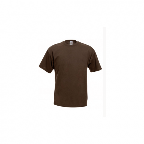 Tee-shirt homme col rond manches courtes fruit of the loom - Coloris et taille au choix