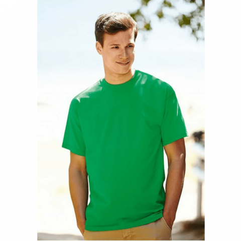 Tee-shirt homme col rond manches courtes fruit of the loom - Coloris et taille au choix