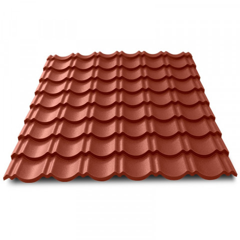 Tôle imitation tuiles emboîtable - iris® - Coloris et dimensions au choix