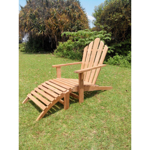 Bain de soleil adia type adirondack teck premium