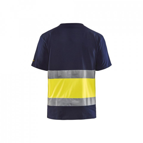 T-shirt haute visibilité blaklader col rond - Coloris et taille au choix
