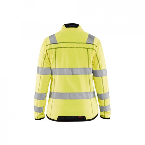 Veste micropolaire haute visibilité femme blaklader en iso 20471 classe 3 - couleur au choix