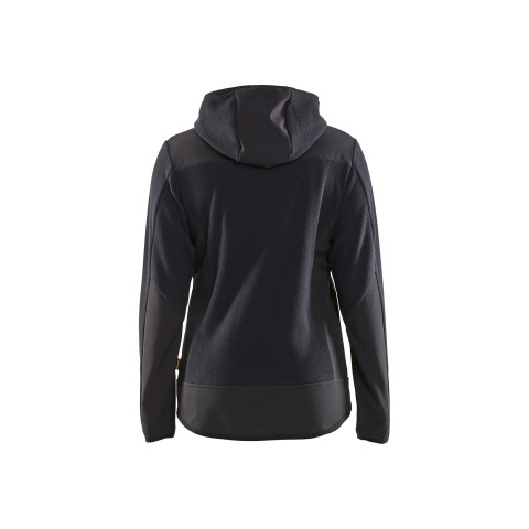 Veste tricotée softshell à capuche femme 59412536 - Couleur au choix