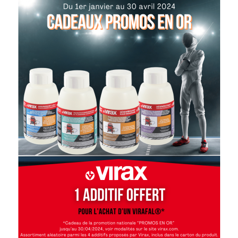 Centrale de désembouage Virax Virafal® + injecteur et réducteur + poignée (1 bidon d'additif offert) 295053