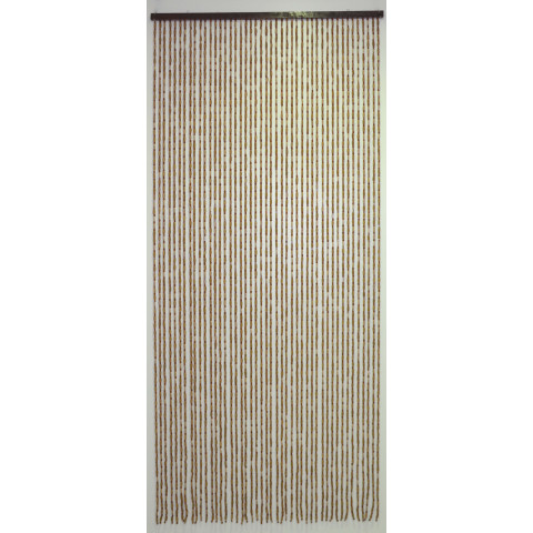 Rideau portière wood natural 90 x200 cm - Couleur au choix