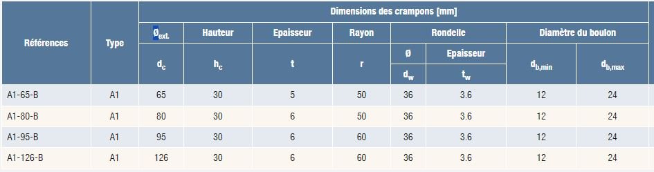 Anneau de charpente A1