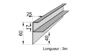 Moulure F17 et F22 DURALAP